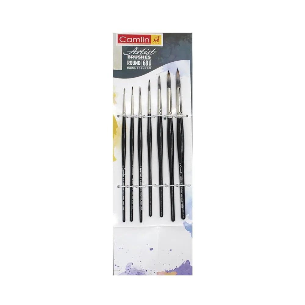 Camlin Artist Brushes Round Set of 7