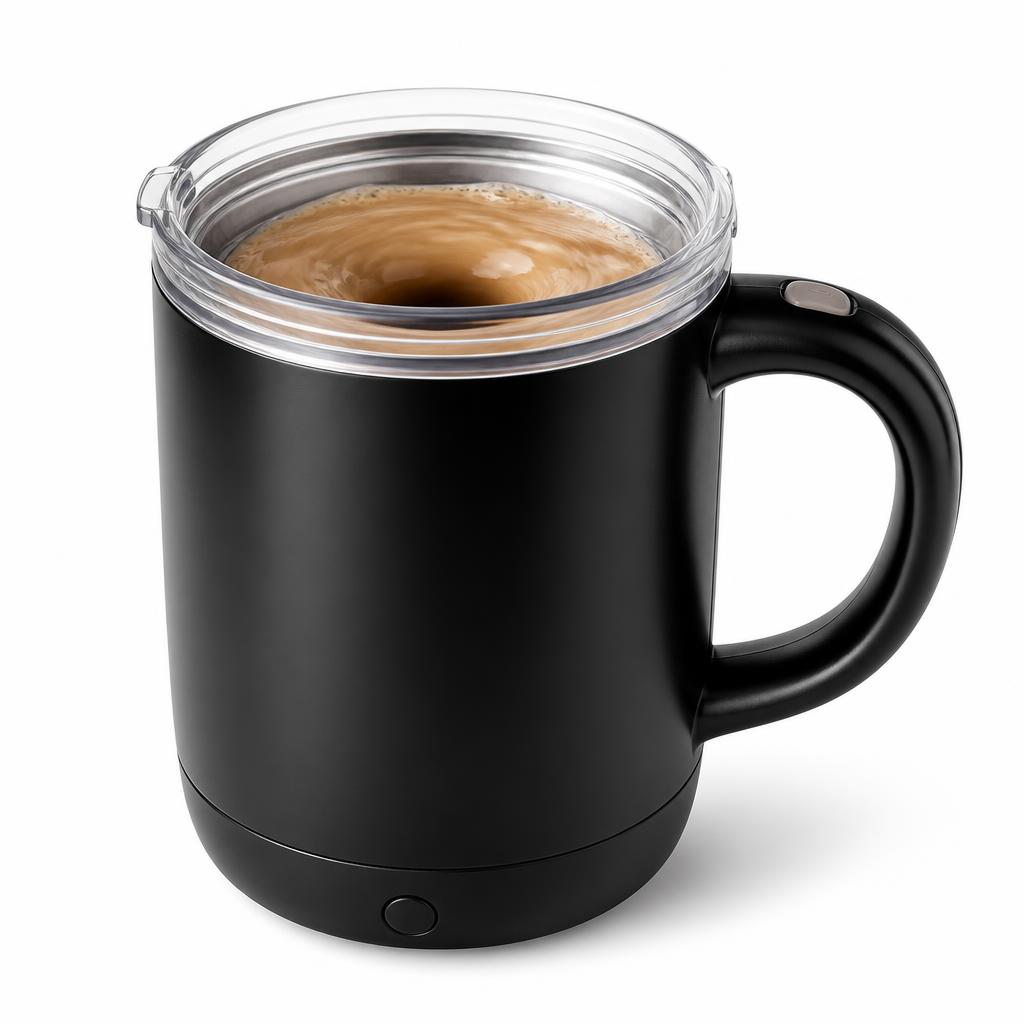 Self-Stirring Coffee Mug