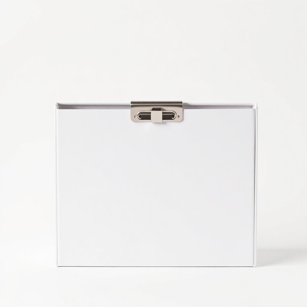 Box File with Clip