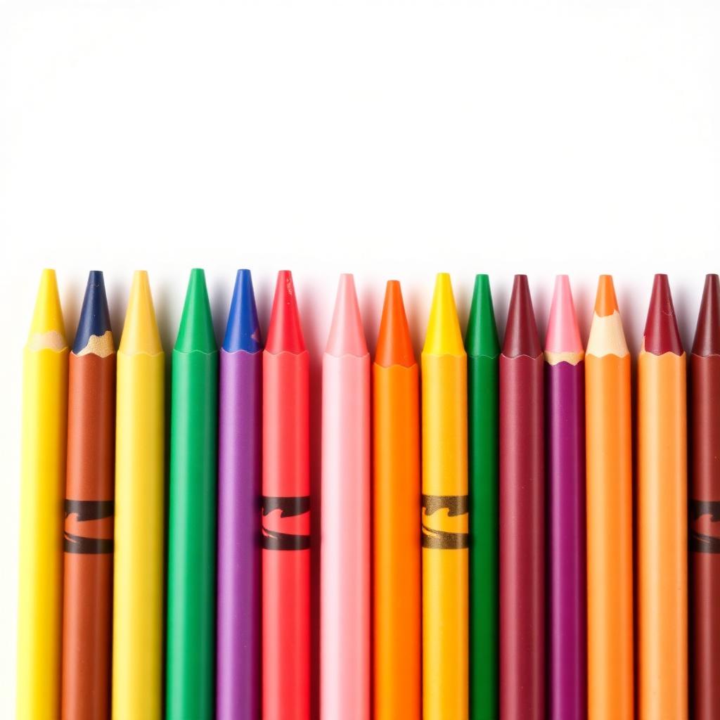 Wax Crayons 24 Shades