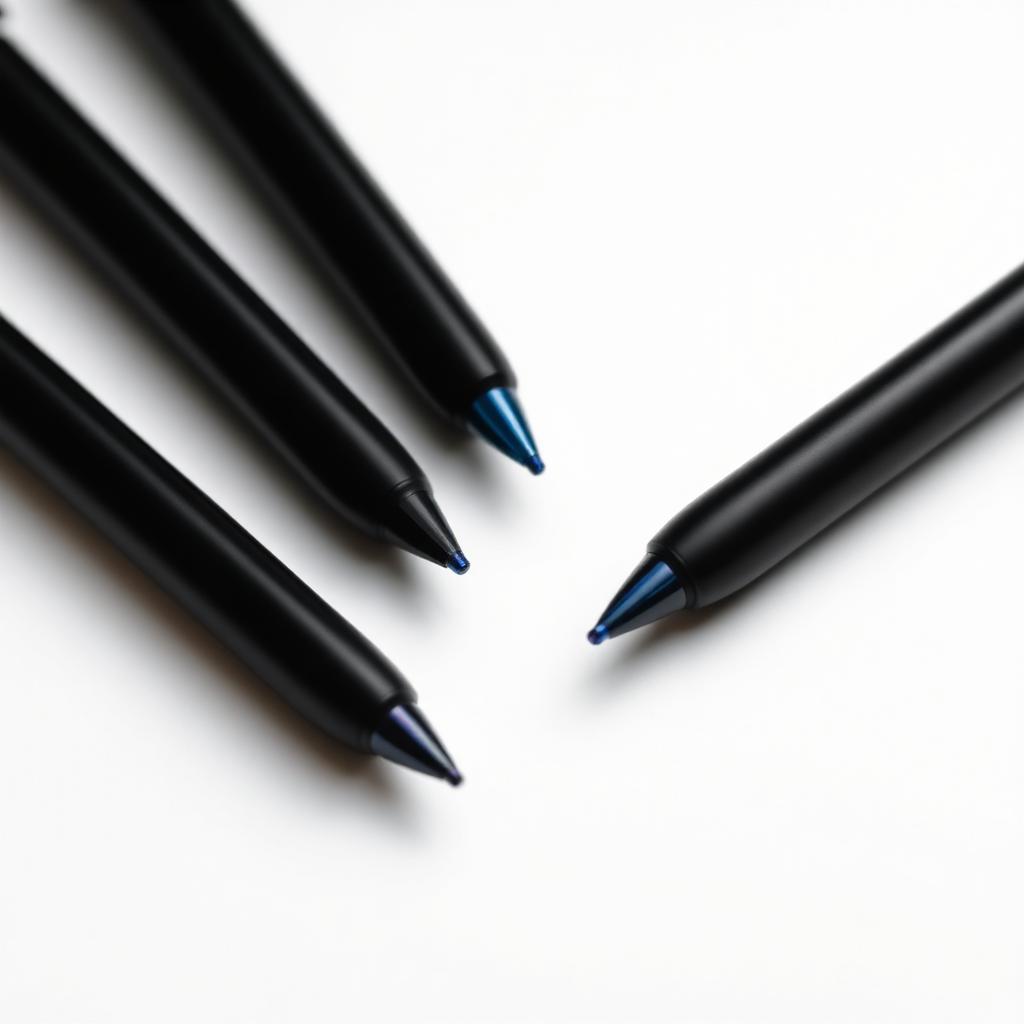 Gel Pen Set Black & Blue 5-Pack